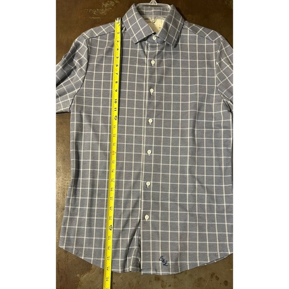 State & Liberty Performance Flannel Shirt (2) Mens Sz M Structured Athletic Fit - Picture 5 of 11